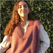Estudiante universitaria con nivel C1(Advanced) de inglés ofrece clases online en horario de mañana